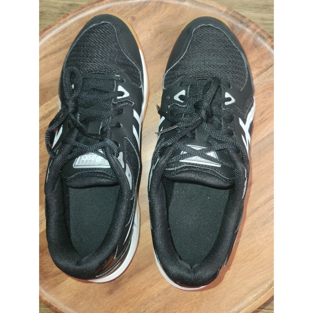 Asics Women's GEL-Rocket 10 black & white court & volleyball shoes. US Size 9.5 - Picture 8 of 16
